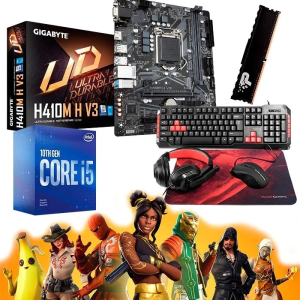 Super Combo Gamer Intel I5 10400 C/video H410 16gb