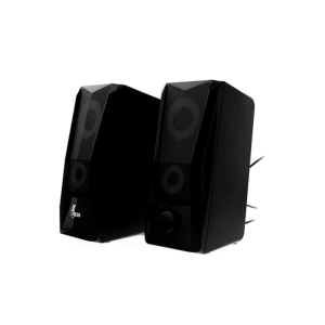 Parlantes Xtech Incendo Estereo Multimedia 2.0 Jack 3,5mm Luces LED --- XTS-130